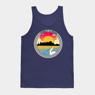 Sunset  Florida Tank Top